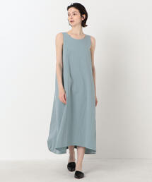 TOMORROWLAND  | ライトコットンストレッチ ノースリーブロングワンピース(ワンピース)