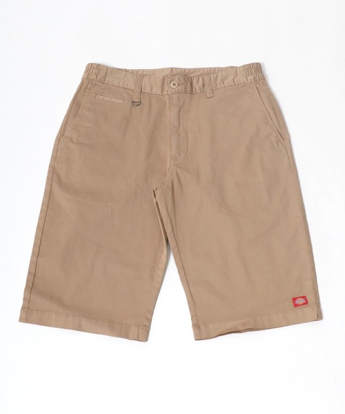 Dickies（ディッキーズ）の「Dickies（ディッキーズ）ストレッチツイルショーツ/ハーフパンツ/カラーパンツ（チノパンツ・メンズ・ブラック/ベージュ/ネイビー/ブルー/マスタード/カーキオリーブ/レッド系・M/L/XL）」の8枚目の写真