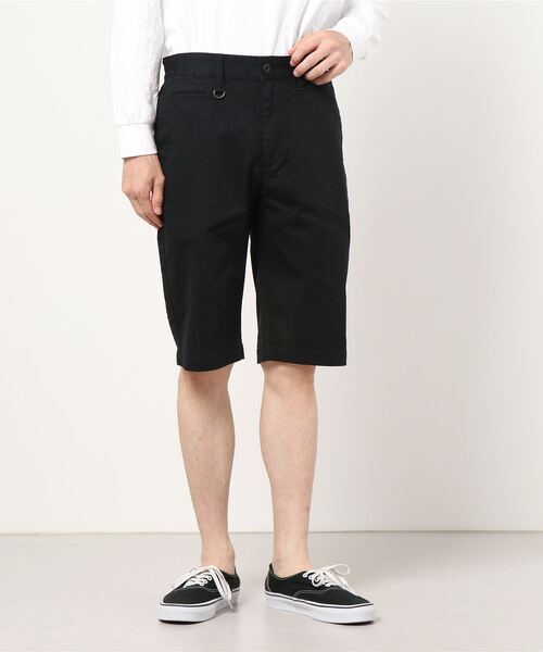 Dickies（ディッキーズ）の「Dickies（ディッキーズ）ストレッチツイルショーツ/ハーフパンツ/カラーパンツ（チノパンツ・メンズ・ブラック/ベージュ/ネイビー/ブルー/マスタード/カーキオリーブ/レッド系・M/L/XL）」の19枚目の写真