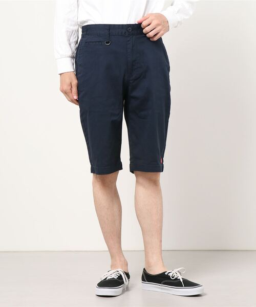 Dickies（ディッキーズ）の「Dickies（ディッキーズ）ストレッチツイルショーツ/ハーフパンツ/カラーパンツ（チノパンツ・メンズ・ブラック/ベージュ/ネイビー/ブルー/マスタード/カーキオリーブ/レッド系・M/L/XL）」の21枚目の写真