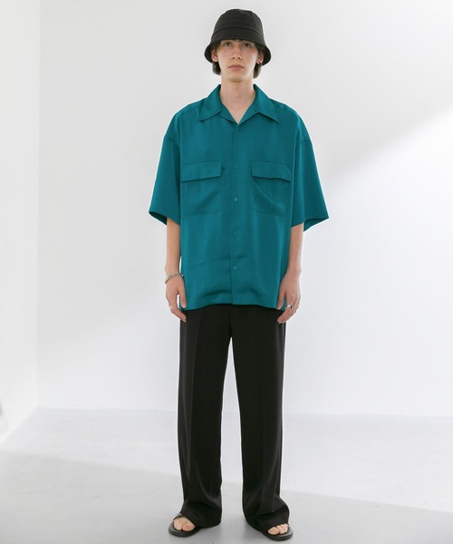 URBAN RESEARCH(アーバンリサーチ)の「URBAN RESEARCH iD T/Rワイドフレアパンツ(その他パンツ・メンズ・ブラック/ブルー/ホワイト系その他・MEDIUM/LARGE)」の12枚目の写真