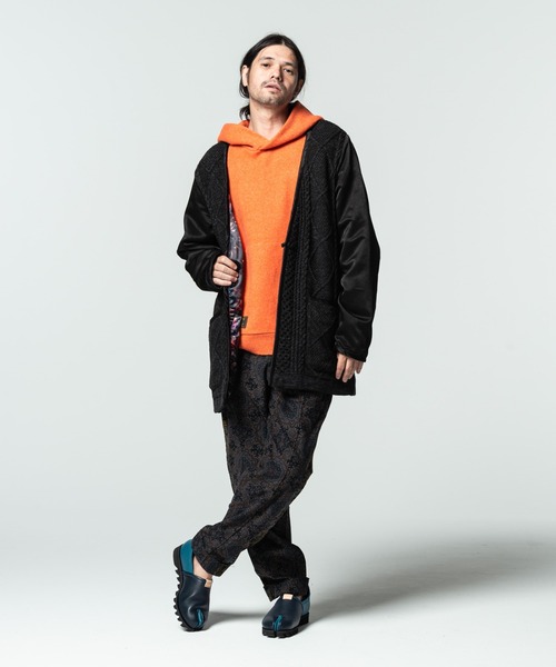 glamb（グラム）の「Oriental easy slacks / オリエンタルイージースラックス（スウェットパンツ・メンズ・ブラック/ブラウン・L/M/S）」の10枚目の写真