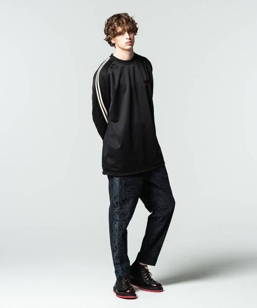 glamb（グラム）の「Oriental easy slacks / オリエンタルイージースラックス（スウェットパンツ・メンズ・ブラック/ブラウン・L/M/S）」の15枚目の写真