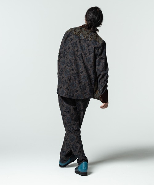 glamb（グラム）の「Oriental easy slacks / オリエンタルイージースラックス（スウェットパンツ・メンズ・ブラック/ブラウン・L/M/S）」の18枚目の写真