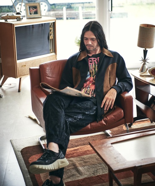 glamb（グラム）の「Oriental easy slacks / オリエンタルイージースラックス（スウェットパンツ・メンズ・ブラック/ブラウン・L/M/S）」の20枚目の写真