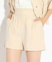 PINK-latte | ★ニコラ掲載★麻風ショートパンツ(その他パンツ)