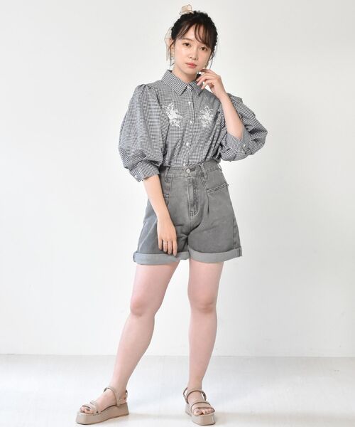 ems excite（エムズエキサイト）の「プラットフォームサンダル（サンダル・レディース・ブラック/ベージュ/アイボリー・MEDIUM/LARGE）」の19枚目の写真