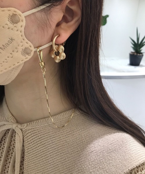 Me%（ミィパーセント）の「チェーンマルチストラップ2（ネックレス・レディース・ゴールド/シルバー・FREE）」の6枚目の写真