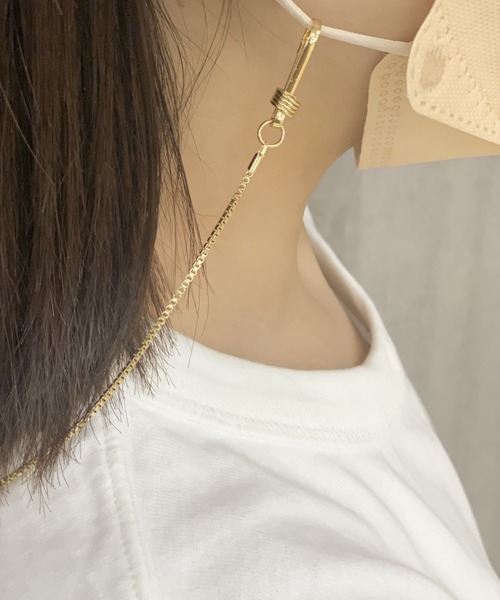 Me%（ミィパーセント）の「チェーンマルチストラップ2（ネックレス・レディース・ゴールド/シルバー・FREE）」の7枚目の写真
