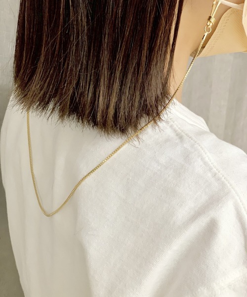 Me%（ミィパーセント）の「チェーンマルチストラップ2（ネックレス・レディース・ゴールド/シルバー・FREE）」の8枚目の写真
