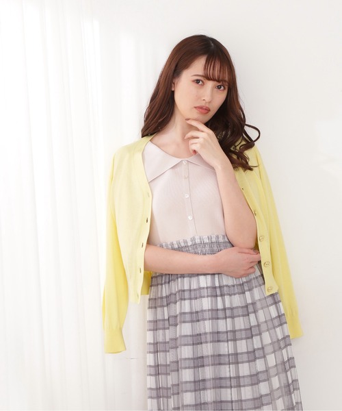 平和屋着物○上質な色無地 作家物 柿本 市郎 草花地紋 肉色 正絹 逸品