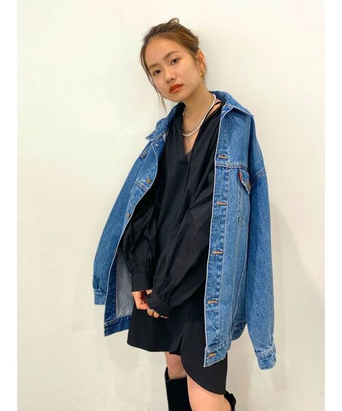 Ungrid(アングリッド)の「スキッパーボリュームワンピース(ワンピース・レディース・オフホワイト/ベージュ/ブラック・FREE)」の21枚目の写真