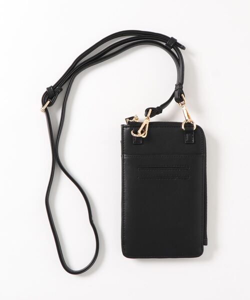 RANAN(ラナン)の「ウォレットポシェット(ショルダーバッグ・レディース・ブラック/ベージュ系その他/パイソン・FREE)」の6枚目の写真