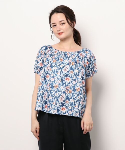 MAISON DE THERESE(メゾン ド テレーズ)の「プリントコットンシャツ(シャツ/ブラウス・レディース・A/B/C/D・M)」の4枚目の写真