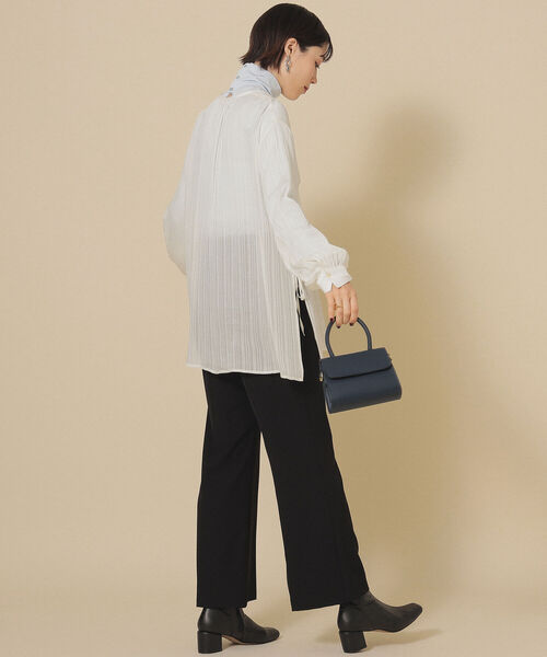 Ray BEAMS（レイビームス）の「Ray BEAMS / ストレッチ フレア パンツ（その他パンツ・レディース・オレンジ/ブラック/ライトブルー・0/1）」の5枚目の写真