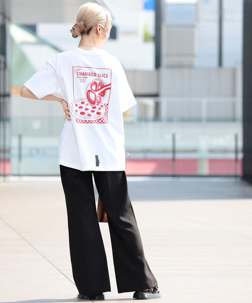 Ray BEAMS（レイビームス）の「Ray BEAMS / ストレッチ フレア パンツ（その他パンツ・レディース・オレンジ/ブラック/ライトブルー・0/1）」の11枚目の写真