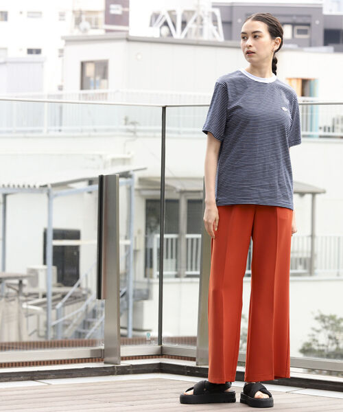 Ray BEAMS（レイビームス）の「Ray BEAMS / ストレッチ フレア パンツ（その他パンツ・レディース・オレンジ/ブラック/ライトブルー・0/1）」の16枚目の写真