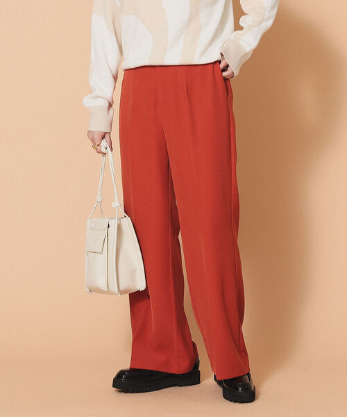 Ray BEAMS（レイビームス）の「Ray BEAMS / ストレッチ フレア パンツ（その他パンツ・レディース・オレンジ/ブラック/ライトブルー・0/1）」の17枚目の写真