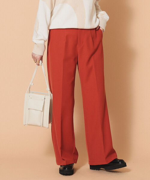 Ray BEAMS（レイビームス）の「Ray BEAMS / ストレッチ フレア パンツ（その他パンツ・レディース・オレンジ/ブラック/ライトブルー・0/1）」の18枚目の写真