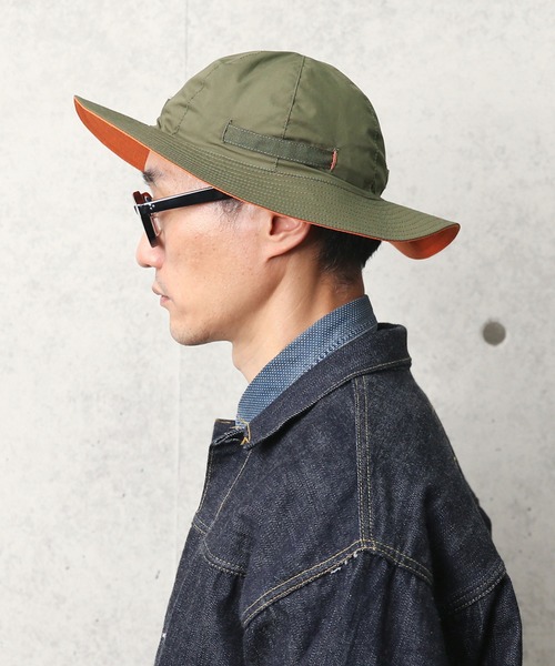 WAIPER.inc(ワイパーインク)の「新品 米軍 リバーシブル サンハット WAIPER.inc(ハット・メンズ・オリーブ・S-M/L-XL)」の2枚目の写真