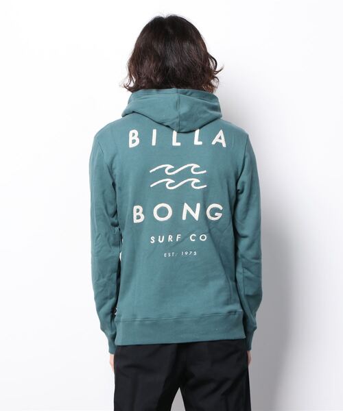 BILLABONG(ビラボン)の「BILLABONG/ビラボン裏起毛 刺繍パーカー BB012-014(パーカー・メンズ・ホワイト/グリーン/グレー/ブラウン・L/M/XL)」の9枚目の写真