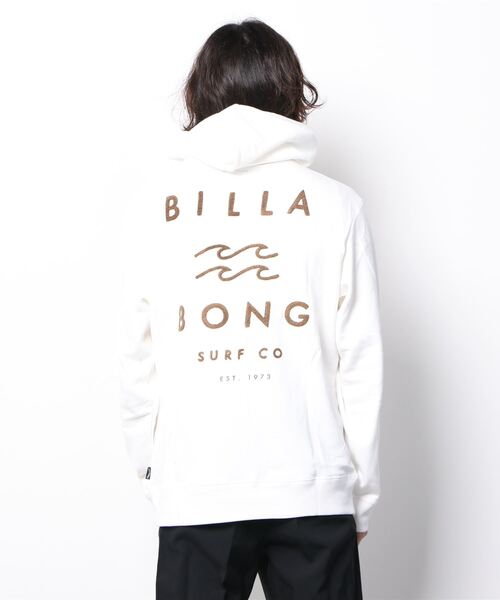BILLABONG(ビラボン)の「BILLABONG/ビラボン裏起毛 刺繍パーカー BB012-014(パーカー・メンズ・ホワイト/グリーン/グレー/ブラウン・L/M/XL)」の15枚目の写真