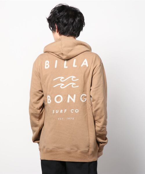 BILLABONG(ビラボン)の「BILLABONG/ビラボン裏起毛 刺繍パーカー BB012-014(パーカー・メンズ・ホワイト/グリーン/グレー/ブラウン・L/M/XL)」の21枚目の写真