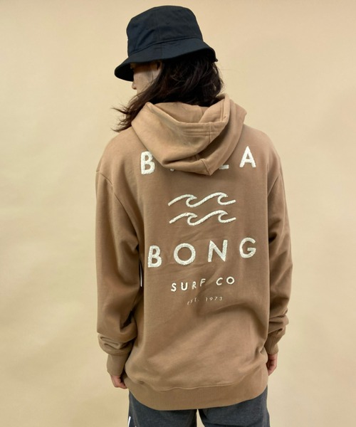 BILLABONG(ビラボン)の「BILLABONG/ビラボン裏起毛 刺繍パーカー BB012-014(パーカー・メンズ・ホワイト/グリーン/グレー/ブラウン・L/M/XL)」の13枚目の写真
