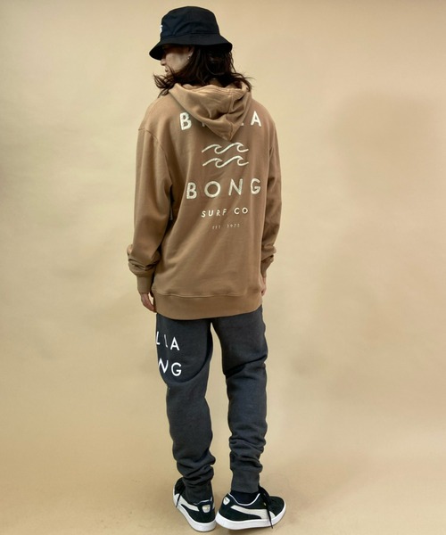 BILLABONG(ビラボン)の「BILLABONG/ビラボン裏起毛 刺繍パーカー BB012-014(パーカー・メンズ・ホワイト/グリーン/グレー/ブラウン・L/M/XL)」の19枚目の写真