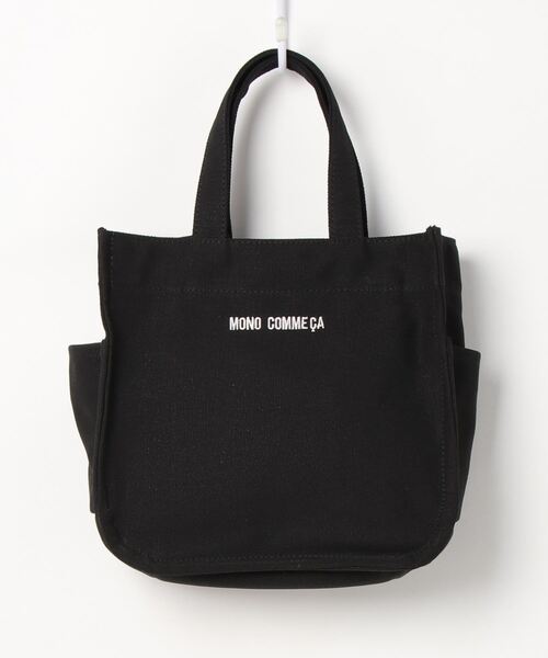 MONO COMME CA(モノコムサ)の「キャンバス ミニトート(トートバッグ・レディース・ブラック/ブラウン/ベージュ・FREE)」の10枚目の写真