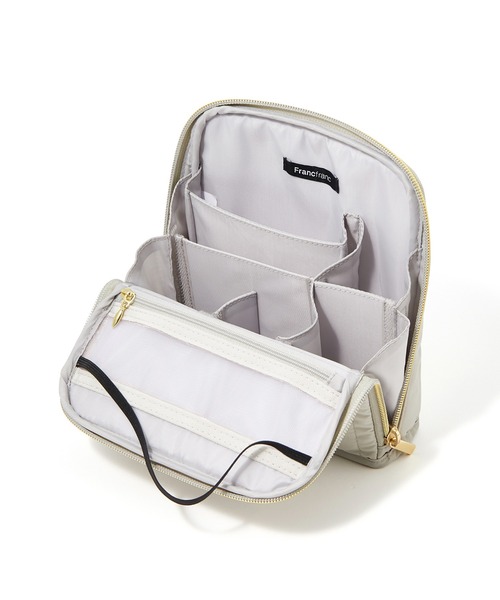 Francfranc（フランフラン）の「キルティング ツールペンスタンドポーチ グレー（ポーチ・レディース・グレー・FREE）」の3枚目の写真