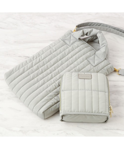 Francfranc（フランフラン）の「キルティング ツールペンスタンドポーチ グレー（ポーチ・レディース・グレー・FREE）」の9枚目の写真