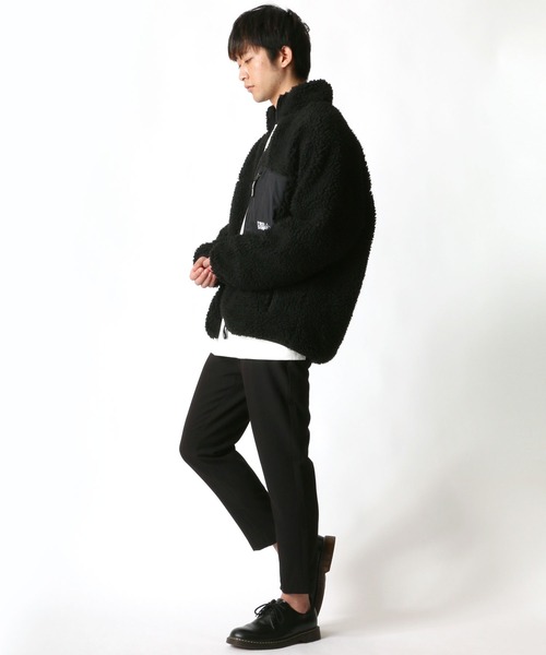 FIRST DOWN(ファーストダウン)の「FIRST DOWN/ファーストダウン BOA JACKET/ボアジャケット/ボアフリースブルゾン(ブルゾン・メンズ・ブラック/オフホワイト/グレー系その他/ブルー系その他/ベージュ/オリーブ/ベージュ系その他・XL/S/M/L)」の21枚目の写真