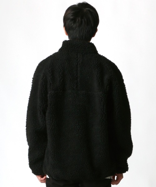 FIRST DOWN(ファーストダウン)の「FIRST DOWN/ファーストダウン BOA JACKET/ボアジャケット/ボアフリースブルゾン(ブルゾン・メンズ・ブラック/オフホワイト/グレー系その他/ブルー系その他/ベージュ/オリーブ/ベージュ系その他・XL/S/M/L)」の20枚目の写真