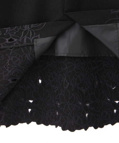 PROPORTION BODY DRESSING（プロポーションボディドレッシング）の「【美人百花10月号 掲載商品】エンブロイダリータイトジャンスカ / 1211240904（ワンピース・レディース・ブラック/グレー・SMALL/MEDIUM）」の10枚目の写真