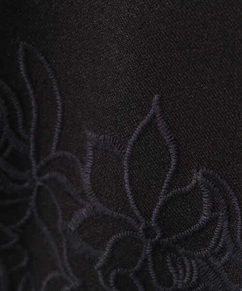 PROPORTION BODY DRESSING（プロポーションボディドレッシング）の「【美人百花10月号 掲載商品】エンブロイダリータイトジャンスカ / 1211240904（ワンピース・レディース・ブラック/グレー・SMALL/MEDIUM）」の11枚目の写真