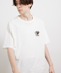 JUNRED | USAミニカレッジTシャツ【サスティナブル素材】(Tシャツ/カットソー)