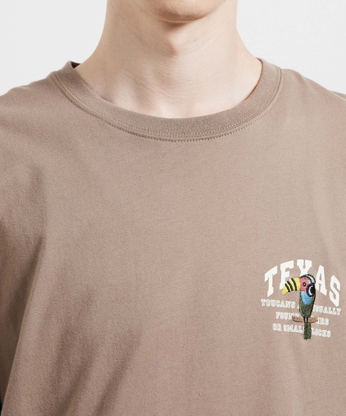 JUNRED（ジュンレッド）の「USAミニカレッジTシャツ（Tシャツ/カットソー・メンズ・グリーン/ホワイト/ベージュ・L/LL/M）」の20枚目の写真