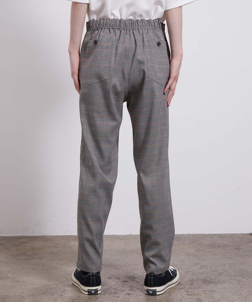 JUNRED（ジュンレッド）の「チェックリラックステーパードパンツ（スラックス・メンズ・ベージュ/グレー・LL/M/L）」の17枚目の写真