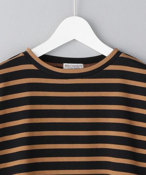 BEAUTY&YOUTH UNITED ARROWS（ビューティーアンドユースユナイテッドアローズ）の「BY クリスピー ワイド バスク/カットソー（Tシャツ/カットソー・メンズ・ブラック/ネイビー/ブラウン・S/M/L/XL）」の14枚目の写真