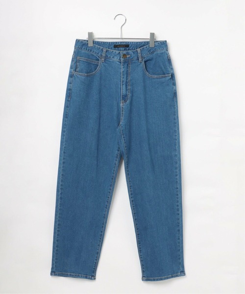 VENCEEXCHANGE(ヴァンスエクスチェンジ)の「デニムワイドパンツ(デニムパンツ・メンズ・ブルー/ネイビー・M/L)」の12枚目の写真