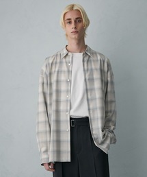 TWチェックオーバーシャツ