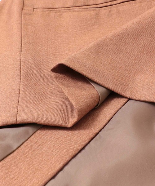 KBF+（ケービーエフプラス）の「KBF+　Vネックノーカラーベルトジャケット∴（ノーカラージャケット・レディース・ベージュ・ONE）」の12枚目の写真