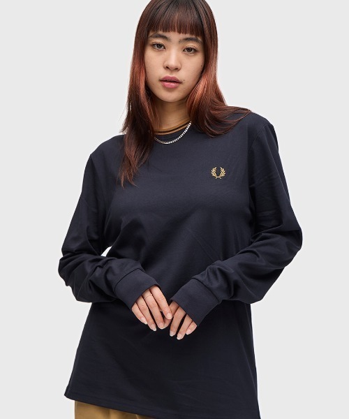 FRED PERRY/フレッドペリー/TWIN TIPPED FRED PERR セール】Twin Tipped Long Sleeve T-Shirt／フレッドペリーロン