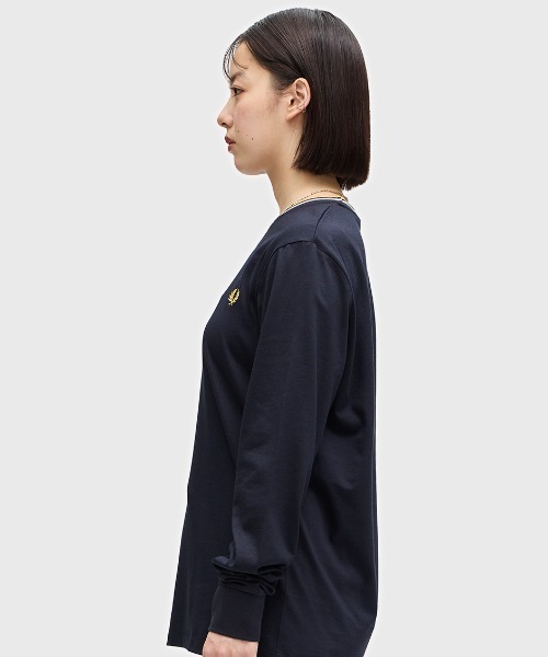 セール】Twin Tipped Long Sleeve T-Shirt／フレッドペリーロン