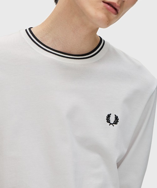 Twin Tipped Long Sleeve T-Shirt／フレッドペリーロンT（T