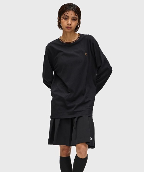 Twin Tipped Long Sleeve T-Shirt／フレッドペリーロンT（T
