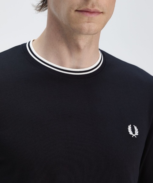 Twin Tipped Long Sleeve T-Shirt／フレッドペリーロンT（T