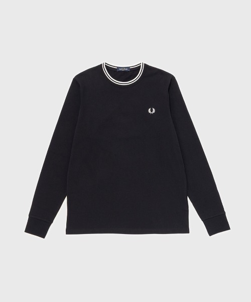 Twin Tipped Long Sleeve T-Shirt／フレッドペリーロンT（Tシャツ