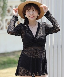 水着 レディース 黒 ワンピース に該当するレディースファッション通販 Zozotown